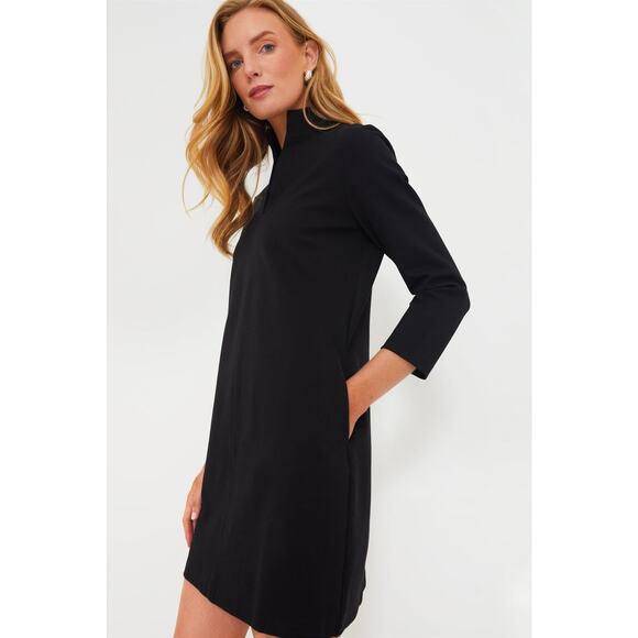 TUCKERNUCK Black Ponte Clifton Dress Size M NWT Retail $168 Tuckernuck - Picture 6 of 8